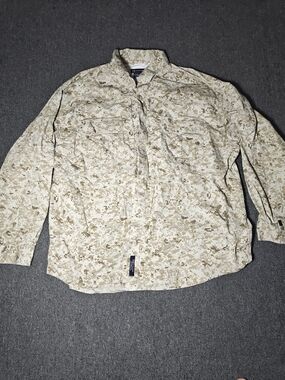 Men's Desert Digital Camo Field Jacket - Tan 2xl